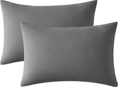 Vista 43 de EXQ Home - Fundas de almohada para niños pequeños 13x18, juego de 2 fundas de almohada de viaje, funda de almohada pequeña para almohada de bebé