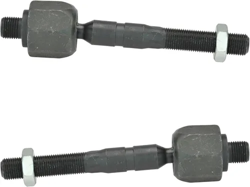 Vista 8 de TRQ Juego de barras de acoplamiento delanteras exteriores 2 piezas compatibles con Land Rover LR3 2005-2009