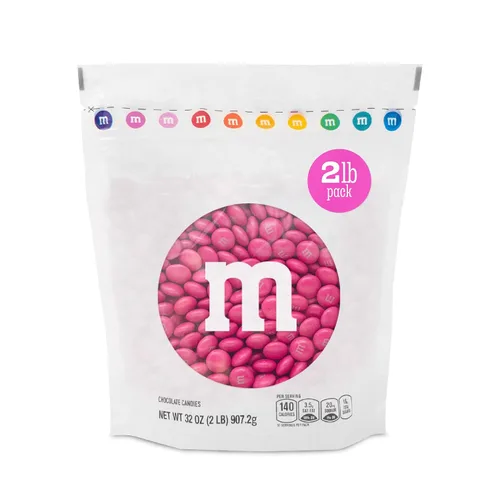 Vista 16 de M&M's - Bolsa de dulces de un solo color, de chocolate con leche, a granel.