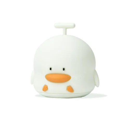 Vista 10 de Luz nocturna LED de silicona portátil de dibujos animados para niños, recargable por USB, luz blanca cálida/cálida, luz cambiable, bonita lámpara