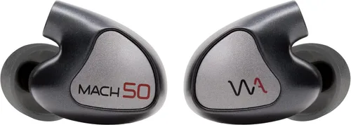 Vista 9 de Westone Audio IEM universal MACH 50 IEM de 3 vías, 5 controladores, gris, negro