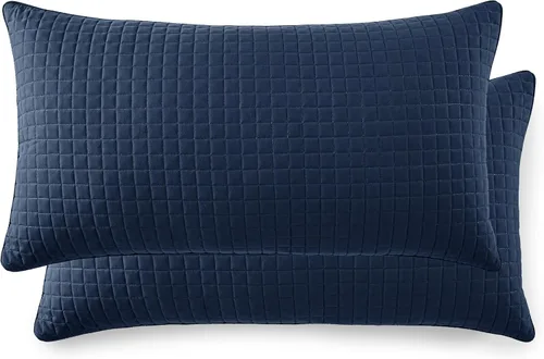 Vista 85 de Fundas Southshore Fine Linens Vilano Springs, para almohada, acolchadas, Microfibra, Pizarra, 20" x 36" 15 - Pizarra