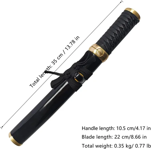Vista 2 de Cuchillo de acero al manganeso 1065 hecho a mano con accesorios de cobre