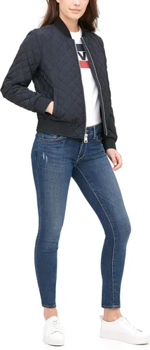 Vista 3 de Levis Chaqueta bomber acolchada con diamantes para mujer