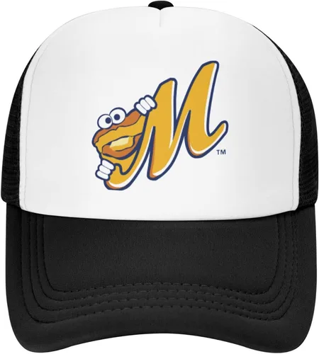 Vista 2 de Thgjhya Montgomery Biscuits - Gorra de béisbol para hombres y mujeres, ajustable, de malla al aire libre