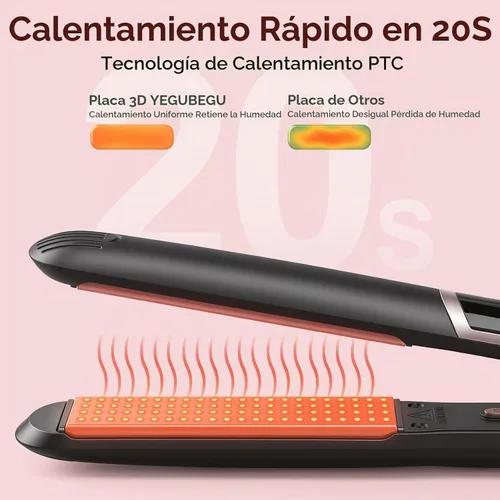 Vista 4 de Planchas de pelo con placas de cerámica para un estilo elegante