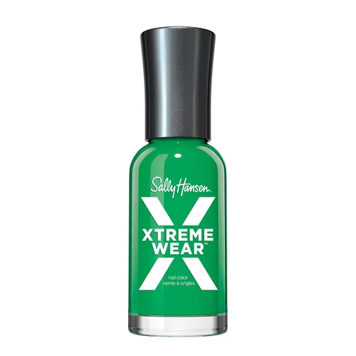 Vista 117 de Sally Hansen Xtreme Wear Esmalte de uñas sin rayas, acabado brillante, duradero, resistente a las astillas, transparente, color de uñas plateado 130