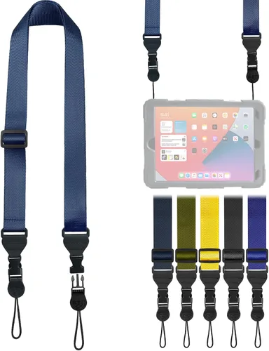 Vista 28 de FIEIL Correa de hombro ajustable, correa de nailon para cámara, cómoda correa para el cuello para iPad, tableta de teléfono celular, cámara, laptop