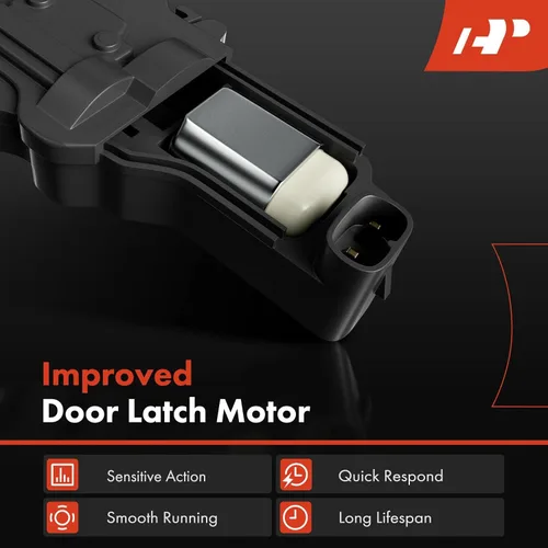 Vista 5 de A-Premium Actuador de cerradura de puerta del conductor compatible con vehículos Ford, Lincoln, Mazda y Mercury - para F-150 F-250 Freestar Mustang
