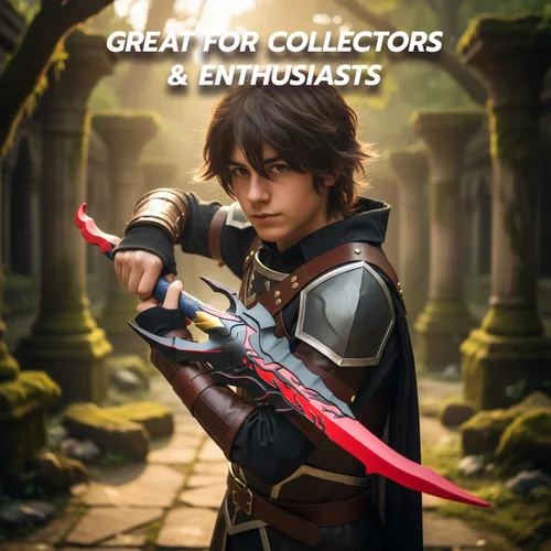 Vista 6 de Juego de accesorios de espuma de colmillo para cosplay, exhibición y LARP, accesorio de disfraz no funcional diseñado para juegos de roles