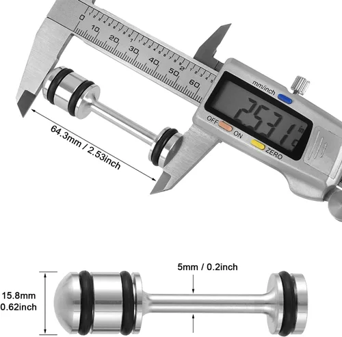 Vista 6 de LS Billet Tapón Trasero de Galería Desviador de Aceite Barbell compatible con GM Gen III y IV LS1 LS3 LS2 LQ4 LQ9 LS6 L92 L33 L99 Desviador