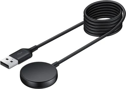 Vista 3 de Samsung Cargador de reloj Galaxy de repuesto, para S3, Active, Active 2, Watch 3, 4 y 4 Classic - Negro