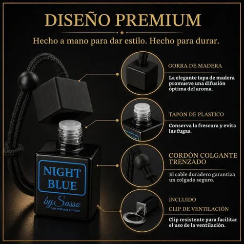 Vista 8 de Ambientador para automóvil, paquete de 2, aroma fresco, de larga duración