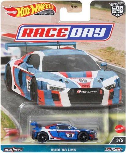 Vista 3 de Race Day 5 Piece Set Car Culture Series Diecast Model Cars FPY86-959D