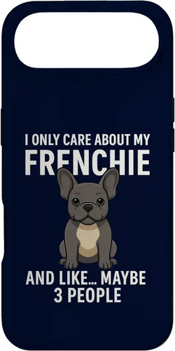 Vista 26 de I Care About My Frenchie & 3 People French Bulldog Owner Case for iPhone XR