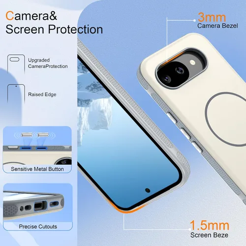 Vista 289 de Jshru Funda para Samsung Galaxy S26 Plus/Galaxy S25 Plus: para Galaxy S24 Plus [compatible con Magsafe] [2 protectores de pantalla HD] cubierta