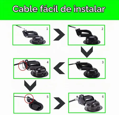 Vista 5 de Piezas de repuesto de mango de liberación reclinable universal y resistente, se adapta a Ashley, Lazy Boy y la mayoría de las marcas