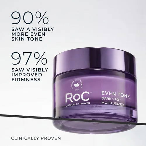 Vista 4 de RoC Multi Correxion 5 en 1 Crema Nocturna Restauradora, Antienvejecimiento para Cara con Hexinol, 1.7 Onzas (El Embalaje Puede Variar)