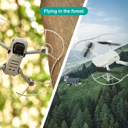 Vista 4 de Mini protector de hélice 4K para hélice DJI Dron, accesorios de seguridad para DJI Mini 4K / Mini 2 SE Propellers Protector Dron Accesorios