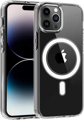 Vista 41 de S. Tedazo Funda magnética para iPhone 7/8 Plus (5.5 pulgadas) compatible con MagSafe, [no amarillenta] delgada, a prueba de golpes, funda para Negro