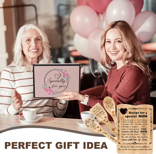 Vista 6 de Regalos para el día de la madre para mamá, regalos de cumpleaños para mamá de hija hijo, juego de tabla de cortar para mamá, regalo ideal