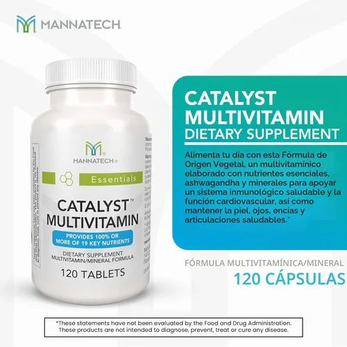 Vista 3 de Mannatech - Multivitamínico Catalyst™ - 120 Tabletas
