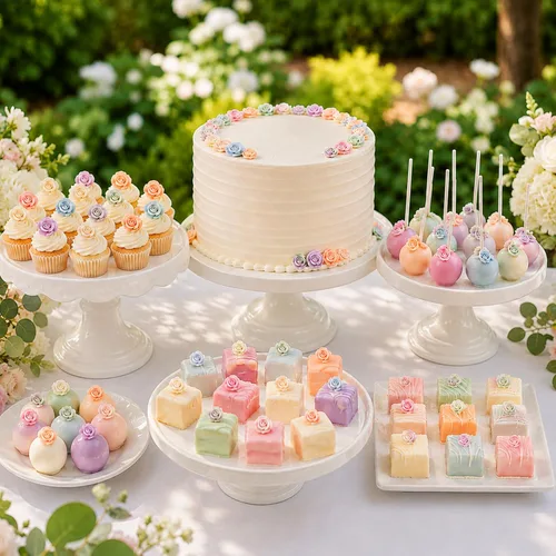 Vista 13 de YunKo Mini arcos de silicona Fondant Moldes Chocolate Candy Cake Pop Craft Molde Bowknot