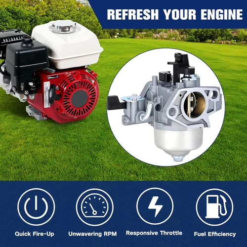 Vista 3 de Powtol Carburador GX390 13HP para motores Honda GX 390 Lavadora a presión Reemplazar 16100-ZF6-V01 16100-Z5T-901 con filtro de aire 17210-ZE3-505