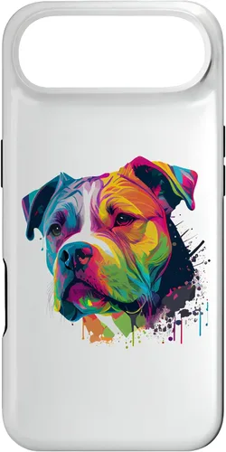 Vista 27 de Colorful American Bulldog American Bully Men Women Case for iPhone 17