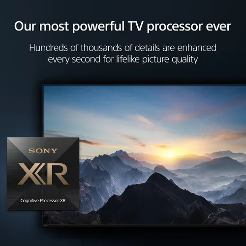 Vista 2 de Sony Serie X90L de TV 4K Ultra HD de 55 pulgadas: BRAVIA XR Full Array LED Smart Google TV con Dolby Vision HDR y características exclusivas