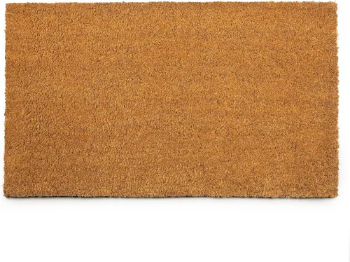 Vista 8 de PLUS Haven 17.5x30 Alfombra de Puerta "Home Sweet Home" con Respaldo Resistente - Alfombra de Coco Coir para Usos en Interiores o Exteriores