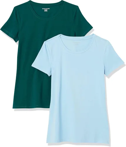 Vista 306 de Amazon Essentials Women's Regular-Fit Short-Sleeve Crewneck T-Shirt