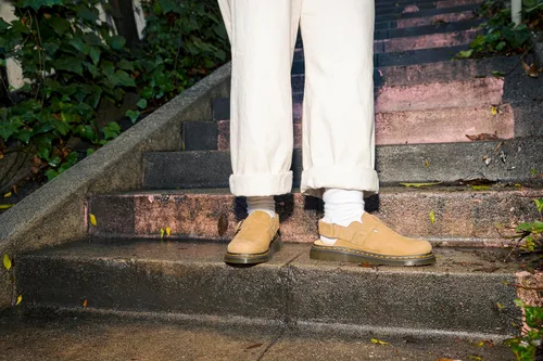 Vista 7 de Dr. Martens Mules de gamuza Jorge Ii para hombre