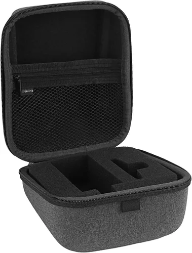 Vista 3 de Geekria for Creators - Funda de micrófono compatible con Razer Seiren X, funda de transporte para micrófono Seiren Emote, bolsa protectora de viaje