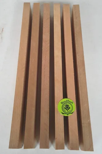 Vista 5 de 3/4" x 2" x 16" Combo de 6 nogal 6 cereza y 6 arce duro - 18 tablas
