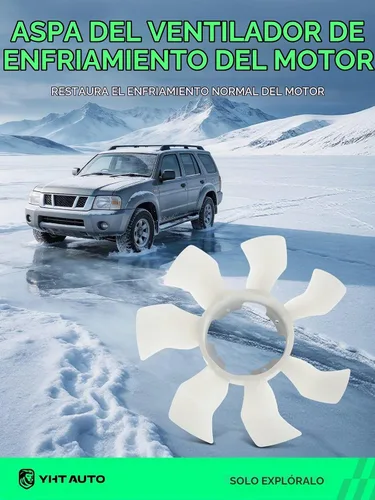 Vista 2 de Cuchilla de ventilador de refrigeración para Infiniti Q45 QX4 FX45 Nissan Pathfinder