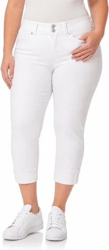 Vista 35 de WallFlower Vaqueros Luscious Curvy de 23.5” de cintura media para mujer, jeans de mezclilla Insta Stretch para juniors Albahaca