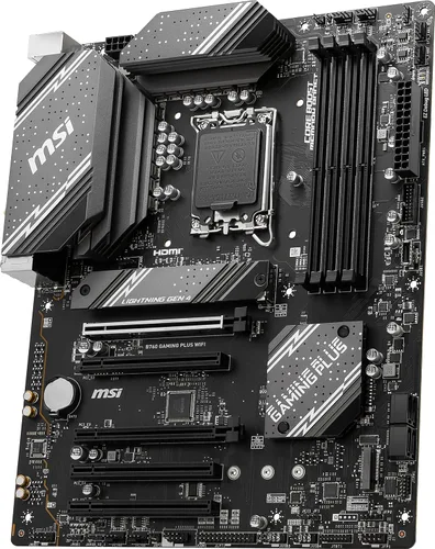 Vista 3 de MSI - Placa base para juegos B760 Gaming Plus WiFi