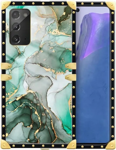 Vista 148 de Funda compatible con Samsung Galaxy S10 4G, TPU suave de lujo y parte trasera de policarbonato duro para niñas y mujeres, funda protectora a prueba