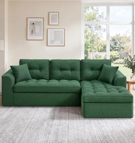 Vista 12 de Hobestluk Sofá Individual de Espuma Sillón Sofá para Espacios Pequeños Sofás Cómodos con Funda Extraíble Sofá Peludo con Almohadas para Sala de Negro