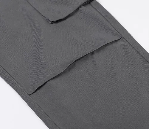 Vista 5 de LOKTARC - Pantalones de chándal con cordón para niños, diseño de camuflaje