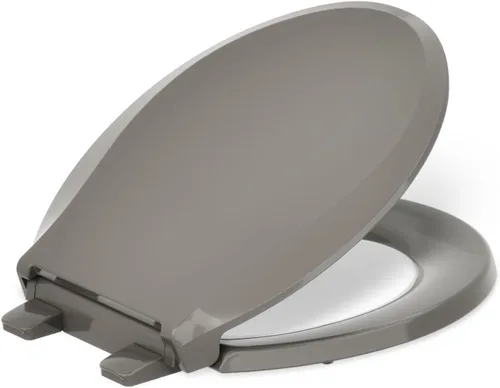 Vista 42 de KOHLER 4639-RL-0 Cachet ReadyLatch Asiento de inodoro redondo con cierre suave, color blanco