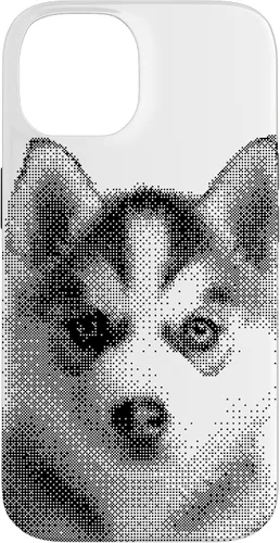 Vista 4 de Cute Siberian Husky for Dog Mom and Paw Parents Case for iPhone 16