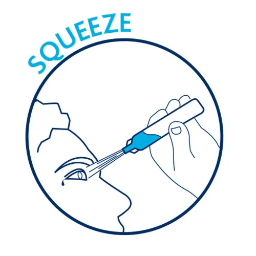 Vista 4 de Reliance Medical 901 Lavaojos de Solución Salina Estéril 20 mL Ampollas, Plásticas (Paquete de 25)