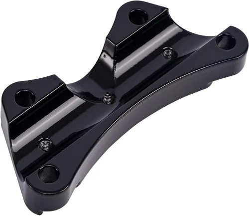 Vista 2 de Cubierta de abrazadera superior para manillar de 1 pulgada para Harley Touring Electra Glide Street Glide Road Glide Road King Ultra Classic