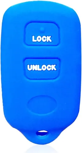 Vista 4 de Funda protectora de silicona para llavero Toyota ALLION IZOA COASTER Alphard AE86 Vellfire SUPRA Prado