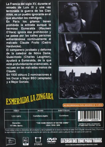 Vista 2 de The Hunchback of Notre Dame - Esmeralda la Zíngara - William Dieterle - All Regions