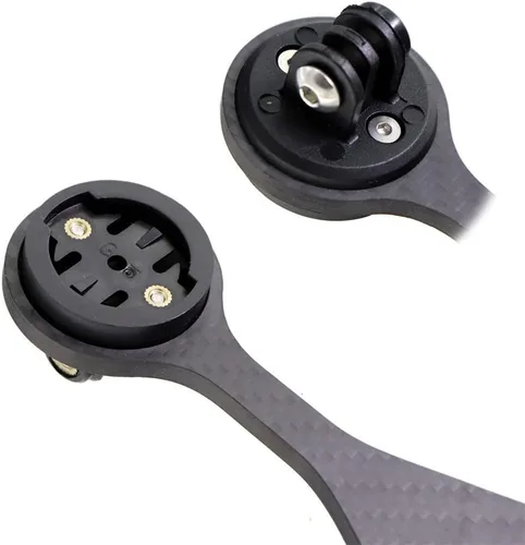 Vista 2 de Manillar Aero integrado en la parte delantera de ciclismo para computadora de carretera compatible con Garmin, para XOSS G G+ y accesorio de luz