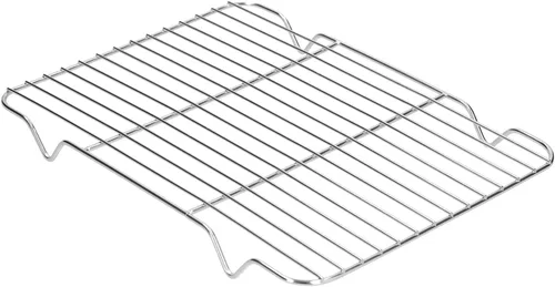 Vista 2 de Bandeja para asar, bandeja rectangular de acero inoxidable para hornear y estante para cocinar hornear (9.3 x 6.9 x 2.0 in)