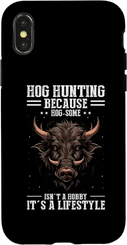 Vista 4 de iPhone 15 Hog Hunting Quote for Hog Assassin and Pig Hunting Case
